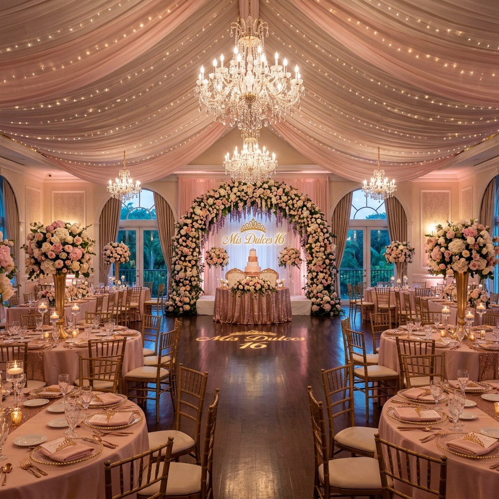 Quinceañera and Sweet 16 venue at Calla
